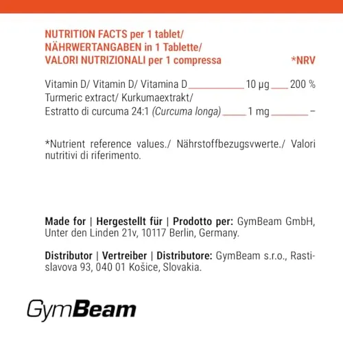 GymBeam Vitamin D3 6