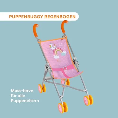 HABA Puppenbuggy Regenbogen 4