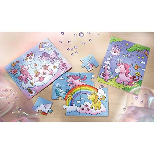 HABA Puzzles Einhorn Glitzerglück 6