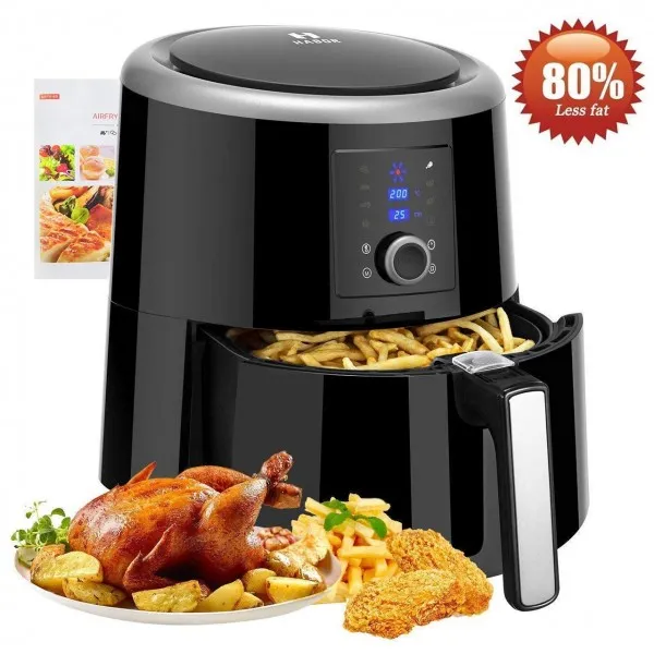 Habor Heißluftfritteuse XXL Digitale Airfryer 2
