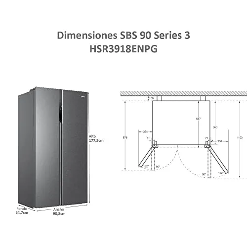 Haier HSR3918ENPG 3