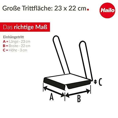 Hailo Alu-Einhängetritt 6