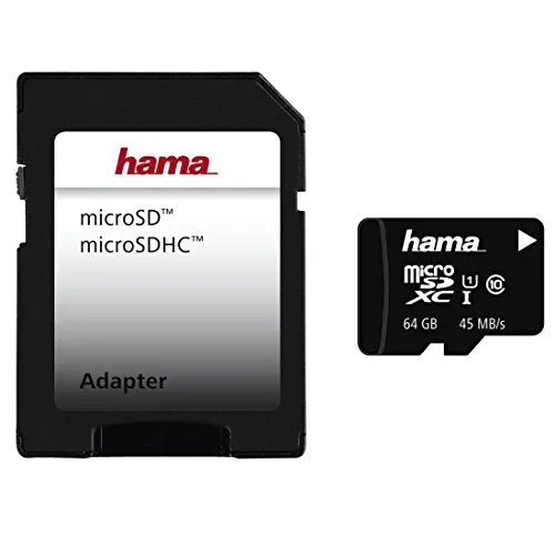 Hama 64 GB Class 10 UHS-I Micro-SDXC