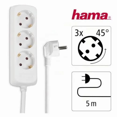 Hama Steckdosenleiste 2