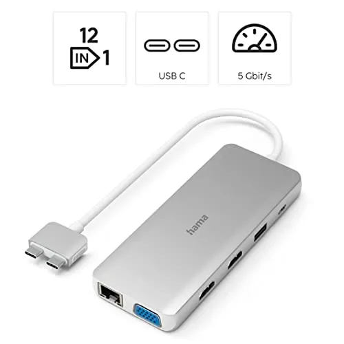 Hama USB C Hub 12 Ports 2