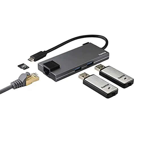 Hama USB C Hub 5 Ports 6