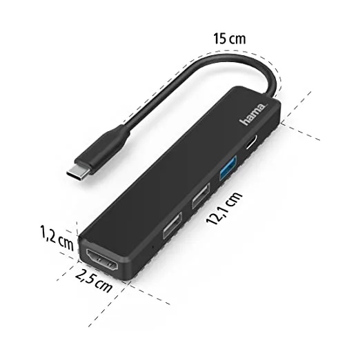 Hama USB C Hub UC 4