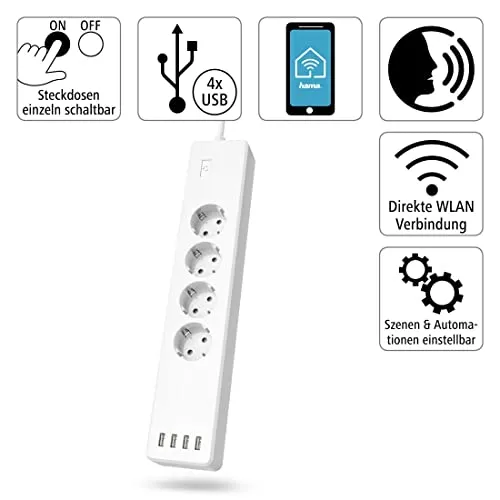 Hama WLAN Steckdosenleiste 2