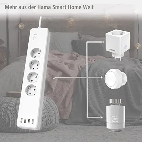 Hama WLAN Steckdosenleiste 4