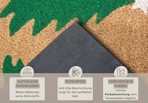 Hanse Home Kokos Fußmatte Weihnachten 5