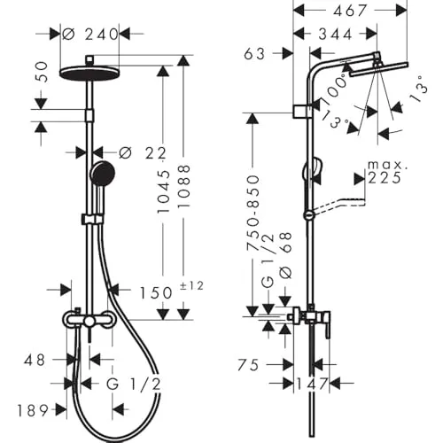 hansgrohe Activera S 6