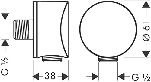 hansgrohe Fixfit S 2