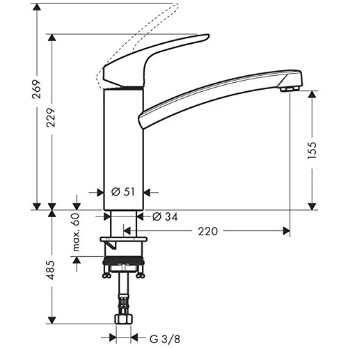 hansgrohe Focus M41 4
