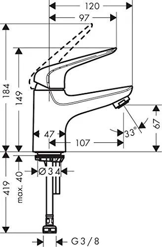 hansgrohe Novus 2