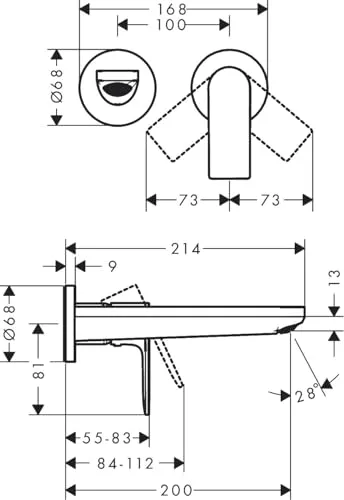 hansgrohe Rebris E 2
