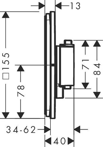 hansgrohe ShowerSelect Comfort Q 6