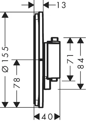 hansgrohe ShowerSelect Comfort S 6