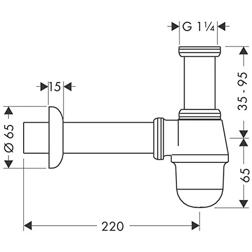 hansgrohe Siphon 2
