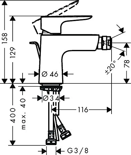 hansgrohe Talis E 3