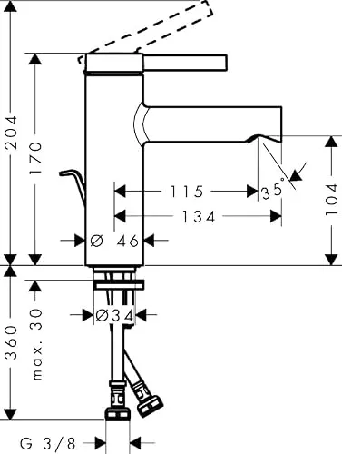 hansgrohe Zesis S 5