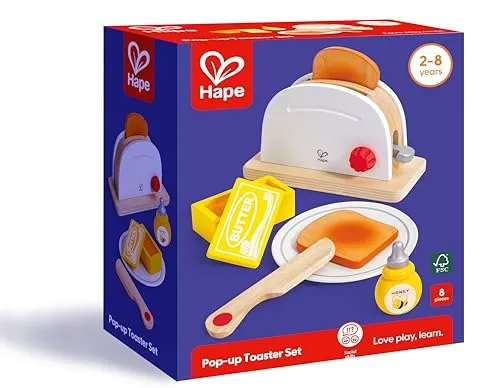 Hape Pop-up-Toaster-Set 4