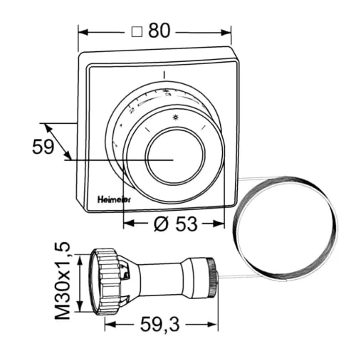 Heimeier 2805-00.500 2
