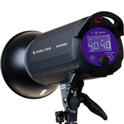 Helios 1000C Profi-Blitzstudio Kit