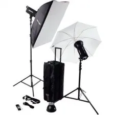 Helios 300C 2er Profi-Blitzstudio-Kit 2