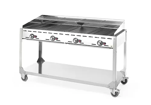 HENDI Grillsystem Green Fire 4 Brenner 3