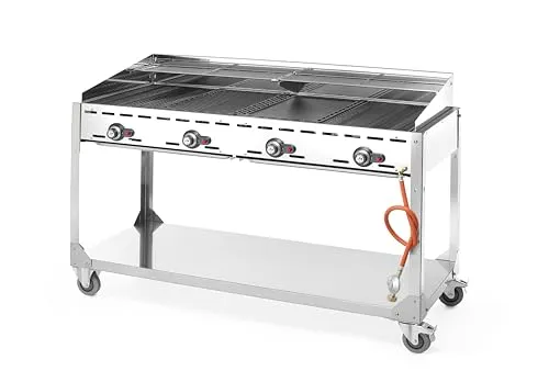 HENDI Grillsystem Green Fire 4 Brenner 4