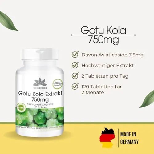 herba direkt Gotu Kola 750mg