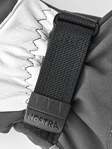 Hestra Armee Leder Heli Ski 3 Finger Handschuh 5