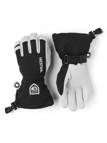 Hestra Army Leather Heli Ski Jr