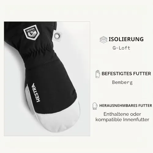 Hestra Army Leather Heli Ski Mitt 4