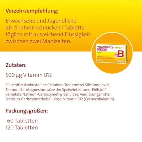 Hevert Vitamin B12 500 µg 3