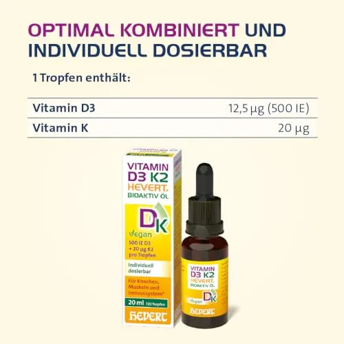 Hevert Vitamin D3 K2 Bioaktiv 2