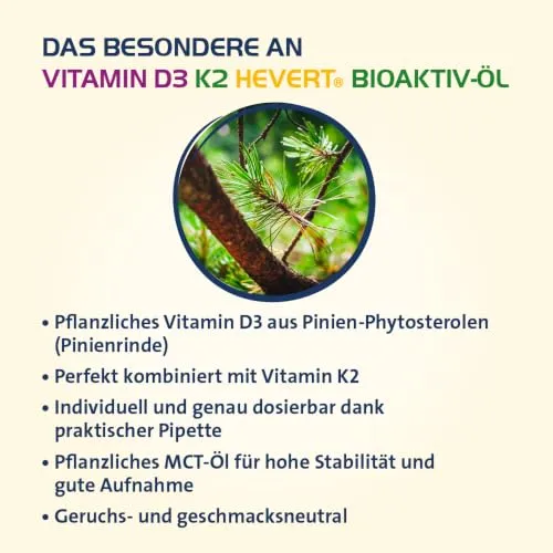 Hevert Vitamin D3 K2 Bioaktiv 3