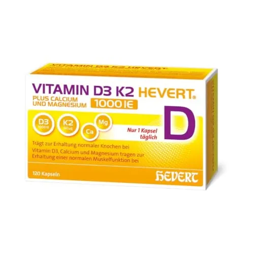 Hevert Vitamin D3 K2 Plus