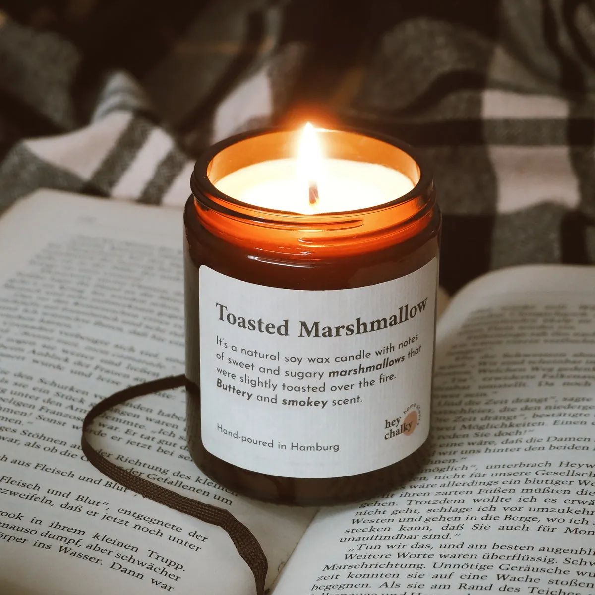 Toasted Marshmallow Herbst-Duftkerze