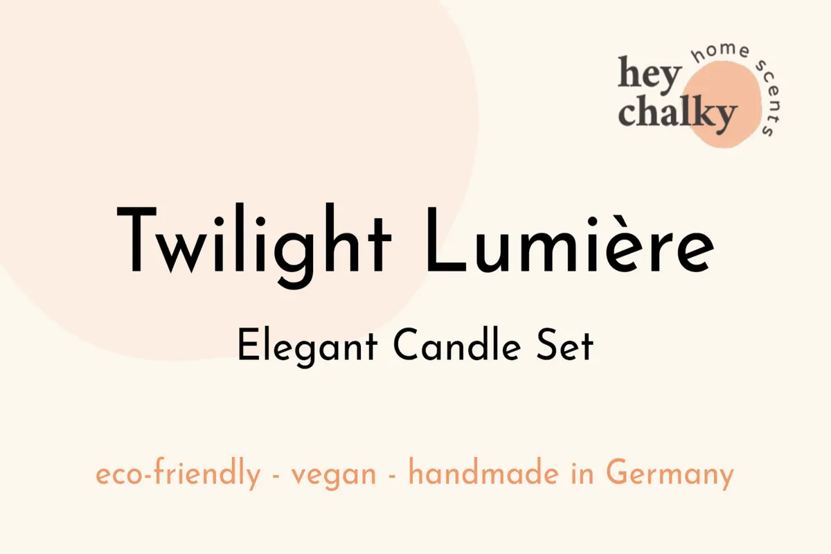 Twilight Lumiere - Elegant Candle Set 2