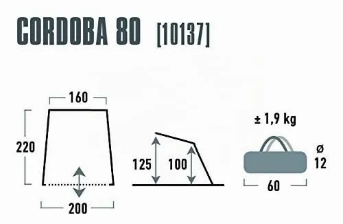 High Peak Cordoba 80 3