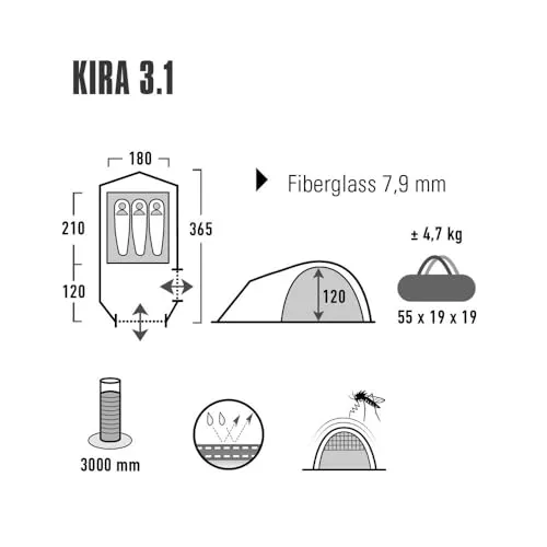 High Peak Kira 3.1 4