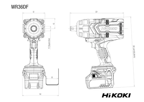 HiKOKI WR36DFW4Z 2