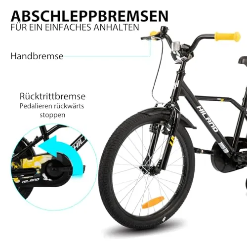 HILAND 20 Zoll Kinderfahrrad UC 3
