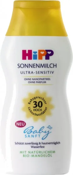 Hipp Sonnenmilch Ultra-Sensitiv Baby Sanft
