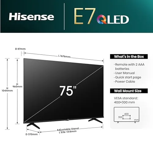 Hisense 75E7NQ