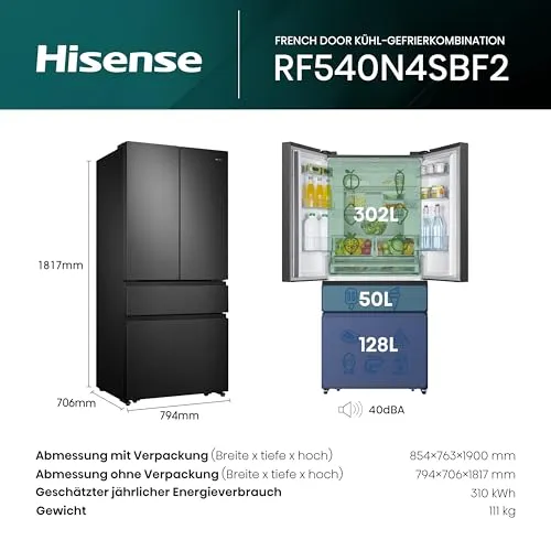 Hisense RF540N4SBF2 2