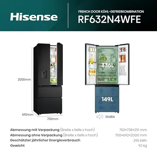 Hisense RF632N4WFE