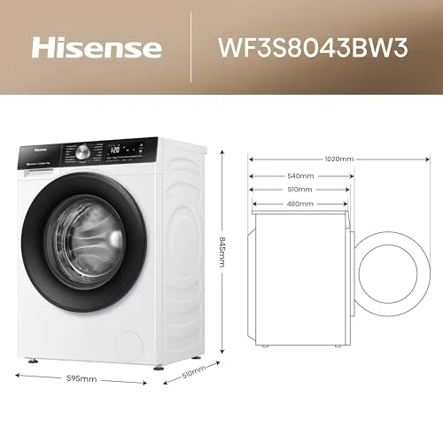 Hisense WF3S8043BW3 2