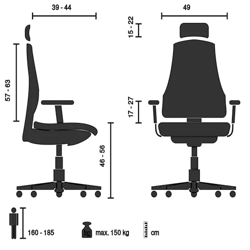 hjh OFFICE ERGOHUMAN Gen2 2